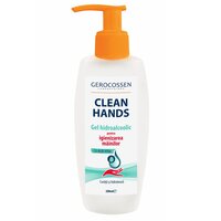 Gel hidroalcoolic pentru igienizarea mainlor cu Aloe Vera Clean Hands, 200 ml, Gerocossen