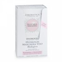 Masca organica hidrogel pentru fata Illumia, 2 x 6 ml, L'Erboristica