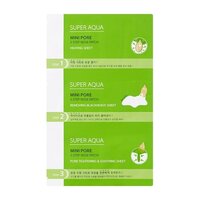 Kit in 3 pasi pentru puncte negre Super Aqua, 6.2 g, Missha
