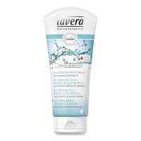 Gel de dus si sampon 2 in 1 cu extract de alge marine Sensitiv, 150 ml, Lavera