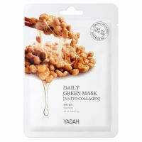 Masca de fata cu colagen Natto Collagen Daily Green, 25 ml