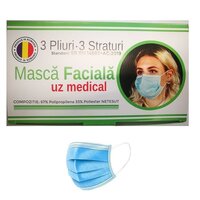 Masca faciala pentru uz medical, 50 bucati, Ann Reeves