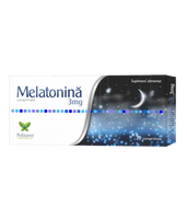Melatonina 3mg, 20 comprimate, Polisano Pharmaceuticals