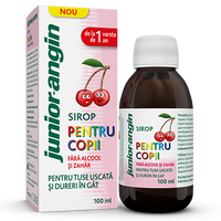 Sirop pentru copii - Junior Angin, 100 ml, Klosterfrau