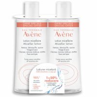Pachet Lotiune micelara pentru ten sensibil, 500 ml + 500 ml, Avene Essentials