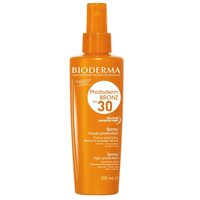 Spray protectie solara Photoderm Bronz, SPF 30, 200 ml, Bioderma
