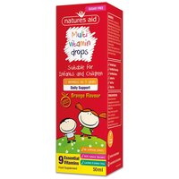 Multivitamine picaturi pentru copii, 50 ml, Natures Aid