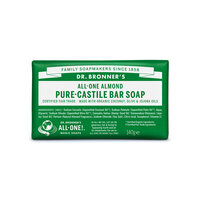Sapun solid cu migdale Castilia, 140 g, Dr. Bronner's