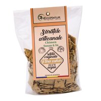 Saratele artizanale vegane cu chimen, 150 g, Econatur