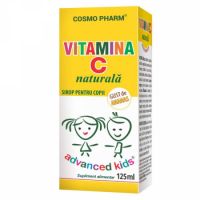 Sirop pentru copii Vitamina C naturala, 125 ml, Cosmopharm