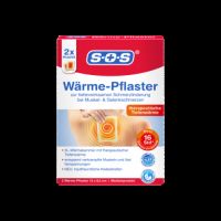 Plasture cald 13 cm x 9.5 cm, 2 bucati, SOS