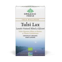 Ceai Bio Tulsi Lax, 18 plicuri, Organic India