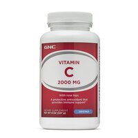 Vitamina C 2000 mg cu Macese, Cristale 227 g, GNC