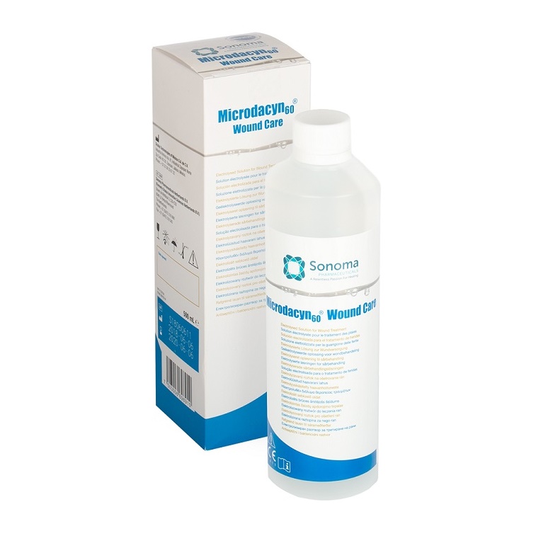 Solutie pentru dezinfectarea ranilor Microdacyn 60 Wound Care, 250 ml, Sonoma