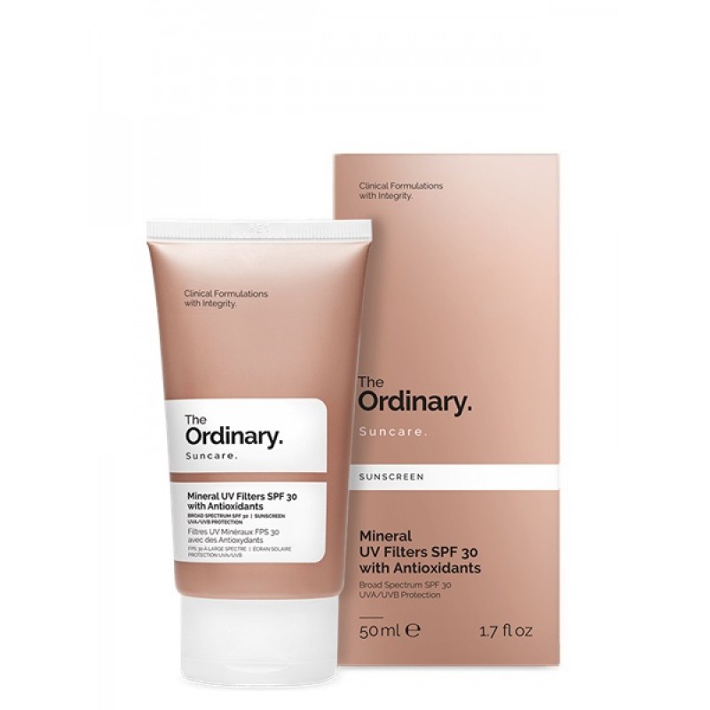 Filtre minerale cu antioxidanti SPF 30, 50 ml, The Ordinary