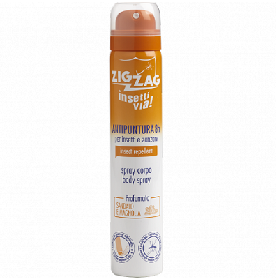 Spray de corp calmant Santal, 100 ml, Zig Zag