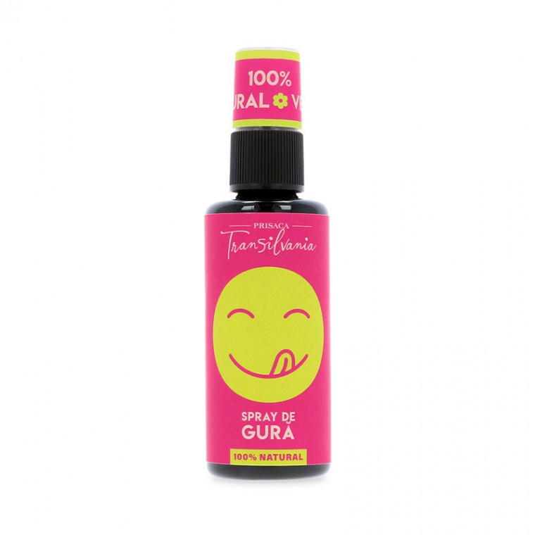 Spray de gura 100% natural, 20 ml, Prisaca Transilvania