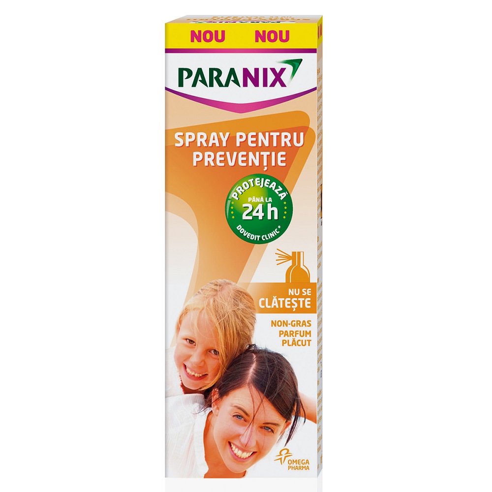 Spray pentru preventie Paranix, 100 ml, Omega Pharma