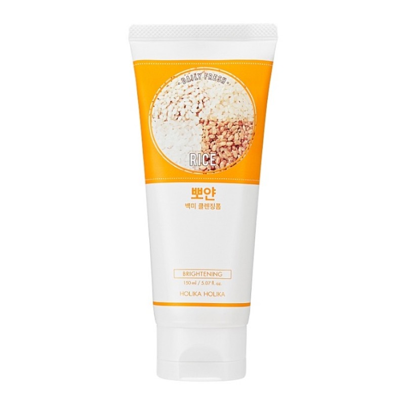 Spuma de curatare cu orez Daily Fresh, 150 ml, Holika Holika