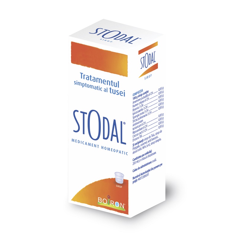 Stodal sirop, 200 ml, Boiron