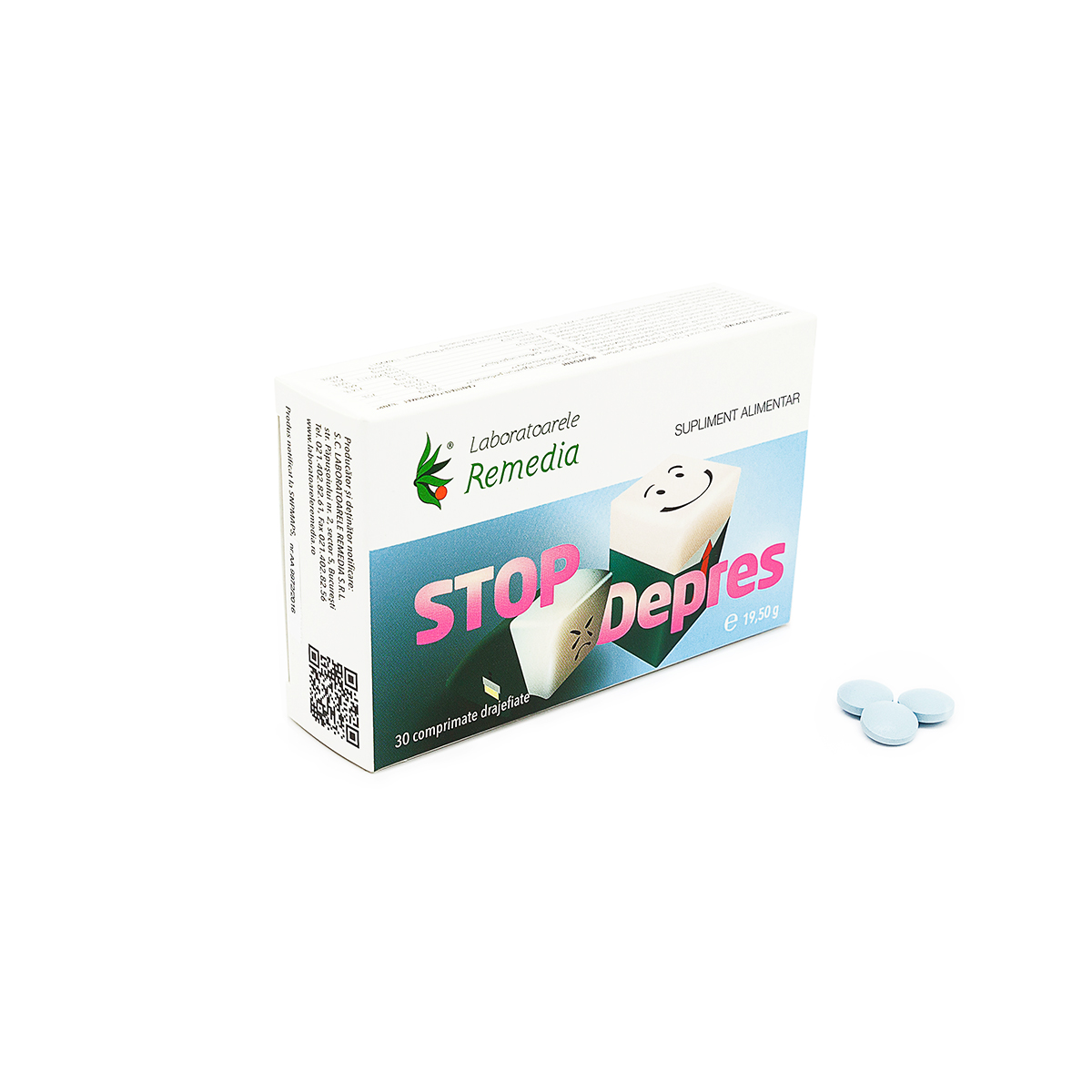 Stop Depres, 30 comprimate, Remedia