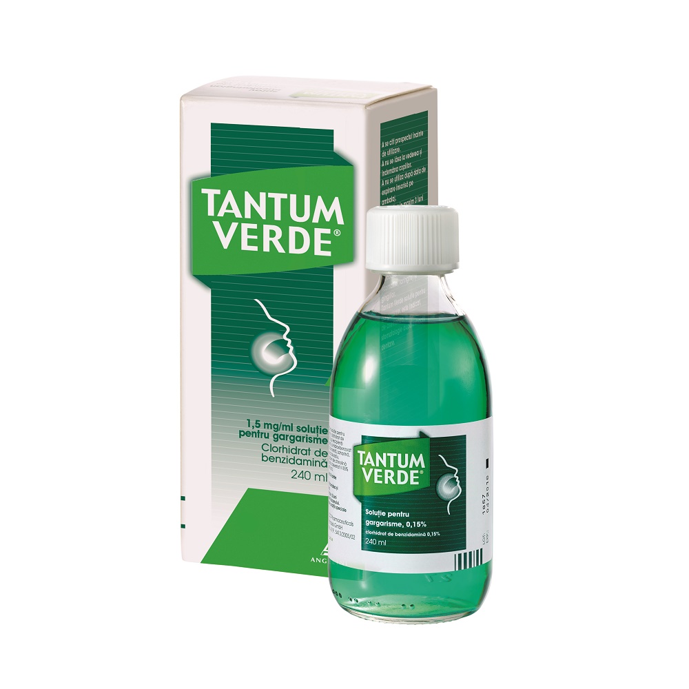 Tantum verde solutie, 1.5 mg/ml, 240 ml, Angelini