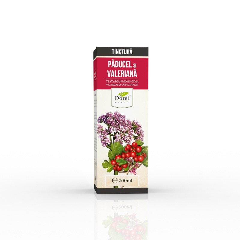 Tinctura de paducel si valeriana, 200 ml, Dorel Plant