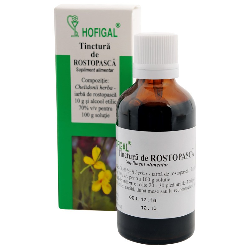 Tinctura de Rostopasca,, 50 ml, Hofigal