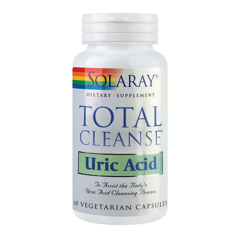 Total Cleanse Uric Acid Solaray, 60 capsule, Secom