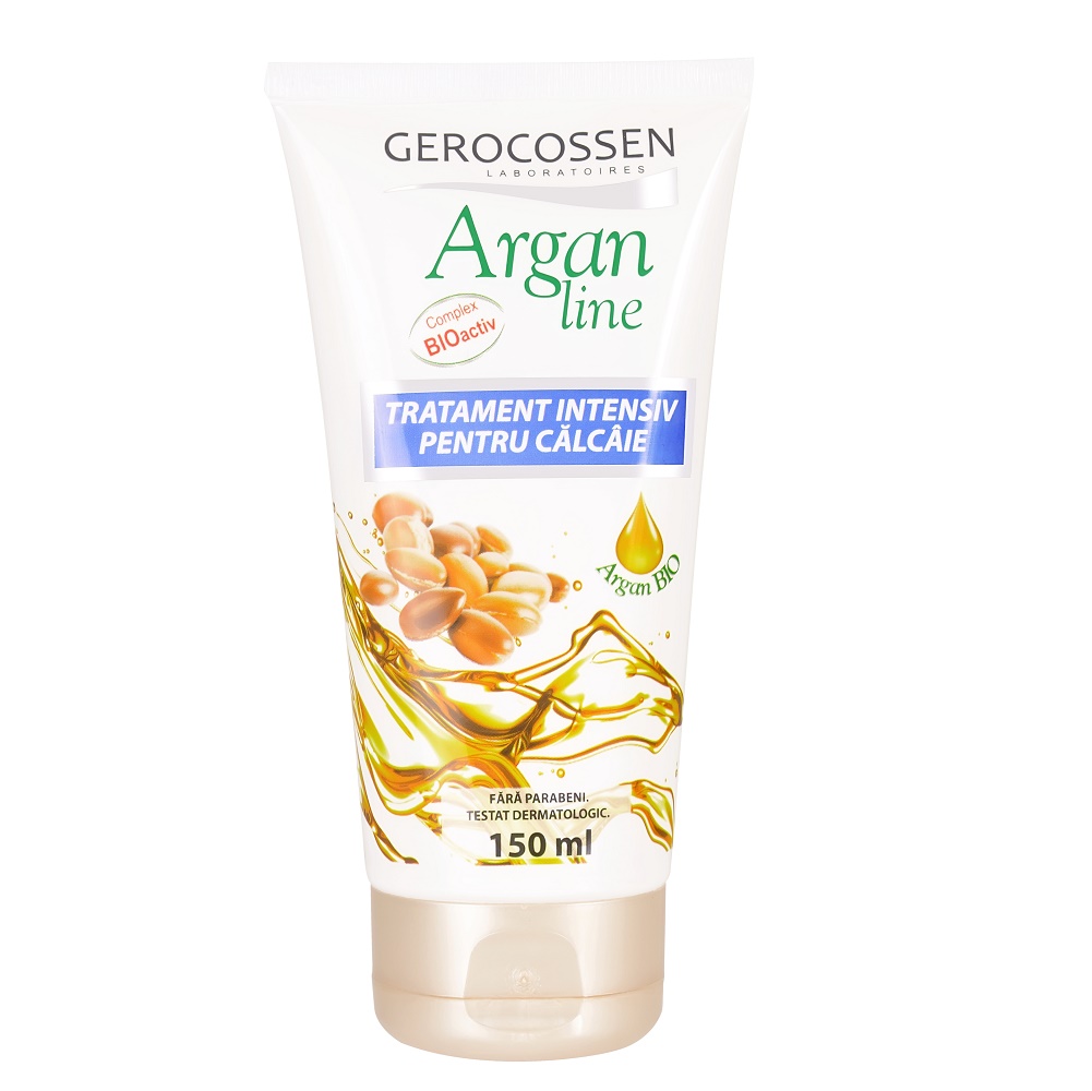 Tratament intensiv calcaie cu ulei de argan si ureee 10% Argan Line, 150 ml, Gerocossen