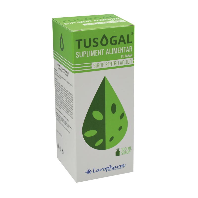 Tusogal, sirop pentru adulti, 100 ml, Laropharm