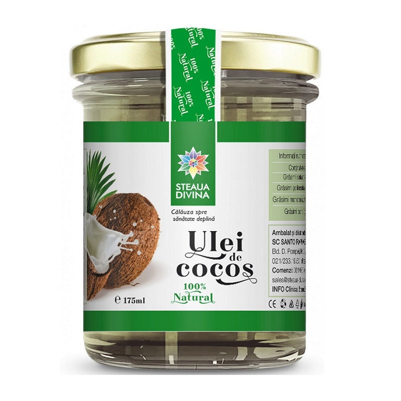 Ulei de cocos, 175 ml, Steaua Divina