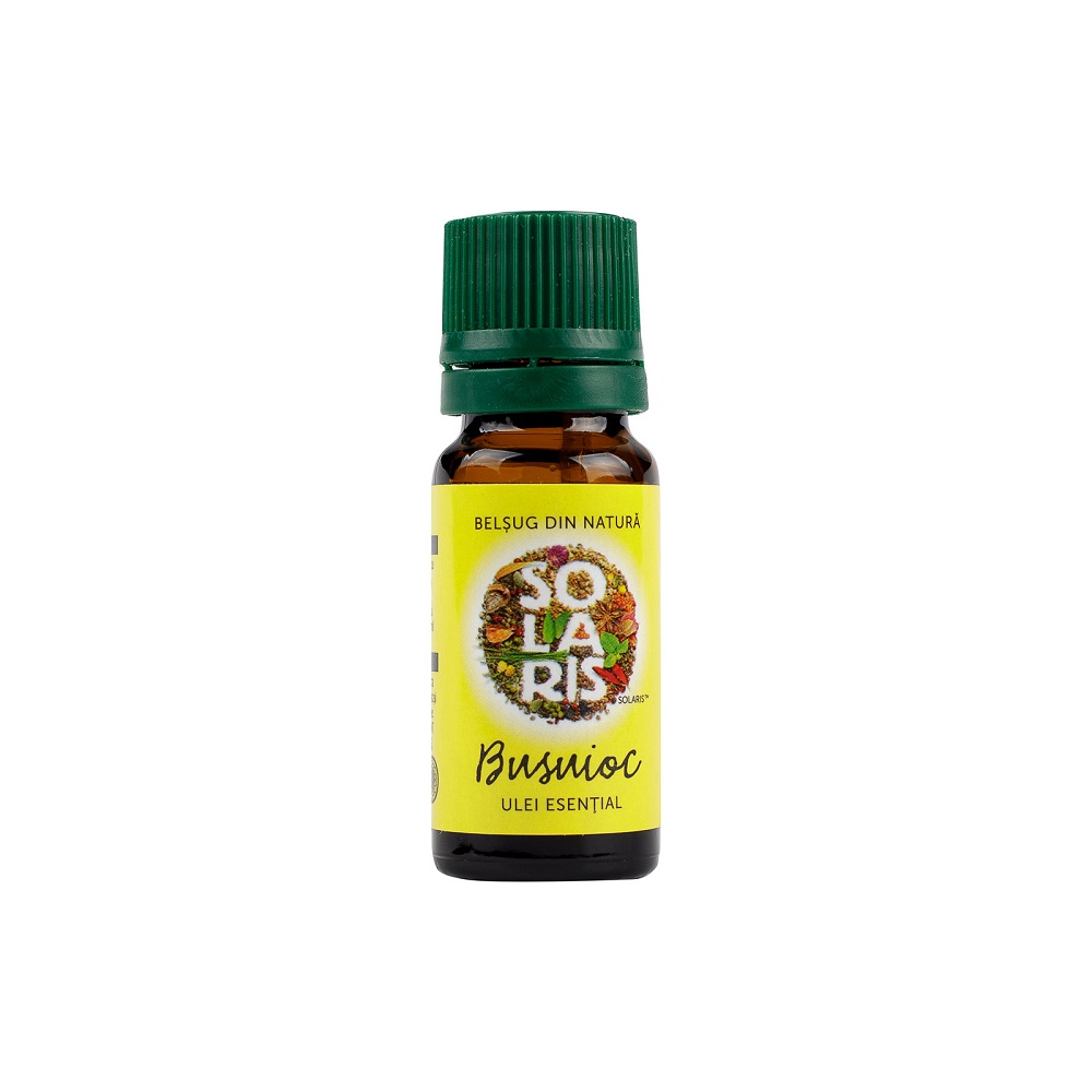 Ulei esential de busuioc, 10 ml, Solaris