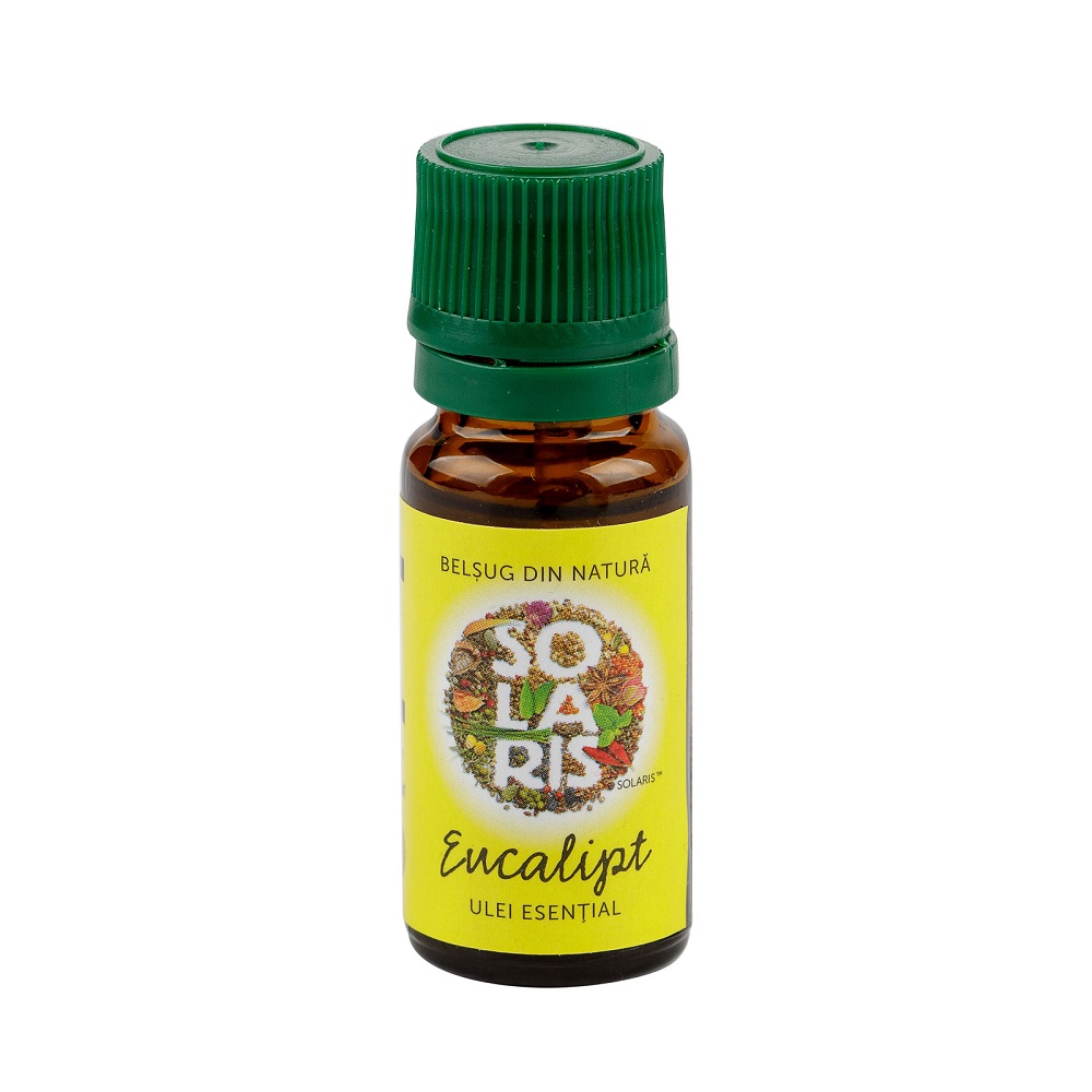 Ulei esential de eucalipt, 10 ml, Solaris