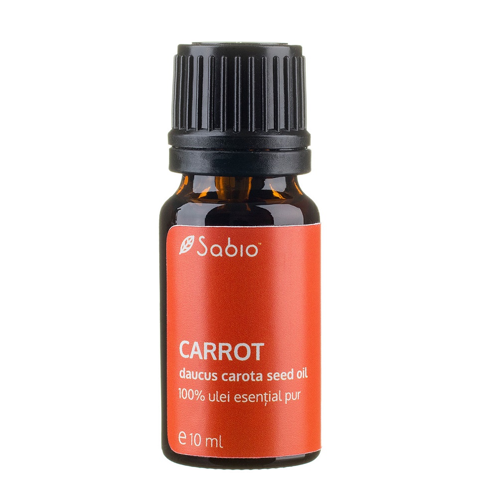 Ulei esential pur Carrot,, 10 ml, Sabio