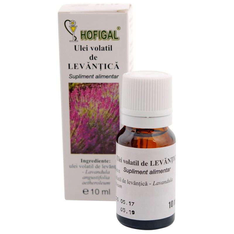 Ulei volatil de Levantica, 10 ml, Hofigal