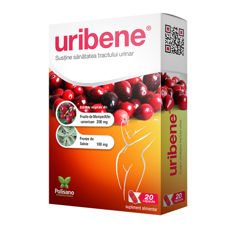 Uribene, 20 capsule, Polisano