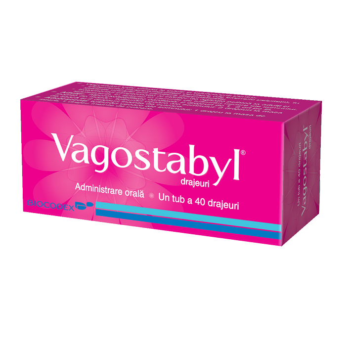 Vagostabyl, 40 drajeuri, Dr. Reddys