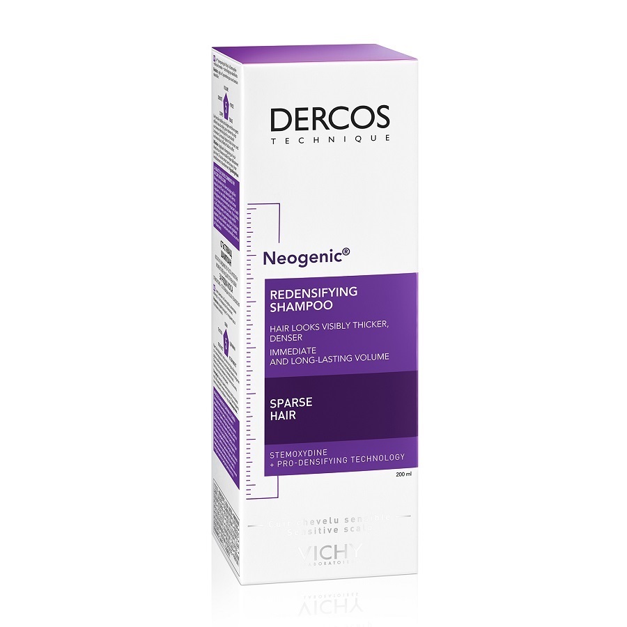 Sampon redensificator cu stemoxidina Dercos Neogenic, 200 ml, Vichy