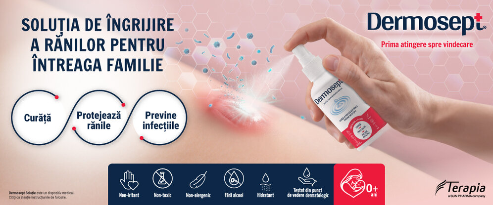 Gama completa de produse Terapia sa - Dermosept