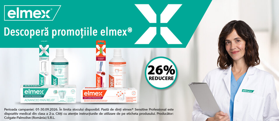 Elmex 26% Reducere Septembrie