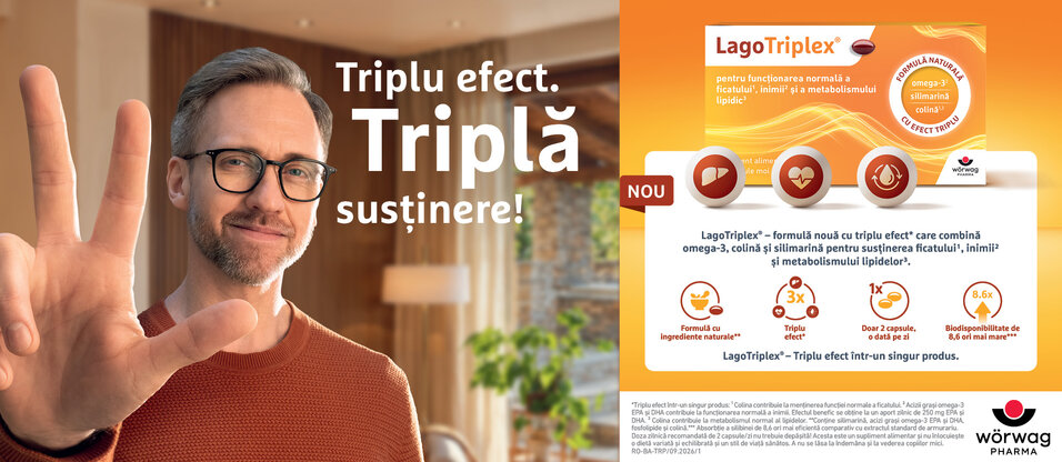 LagoTriplex, 20 capsule moi, Worwag Pharma