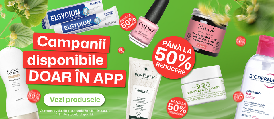 Promo lansare - exclusiv app