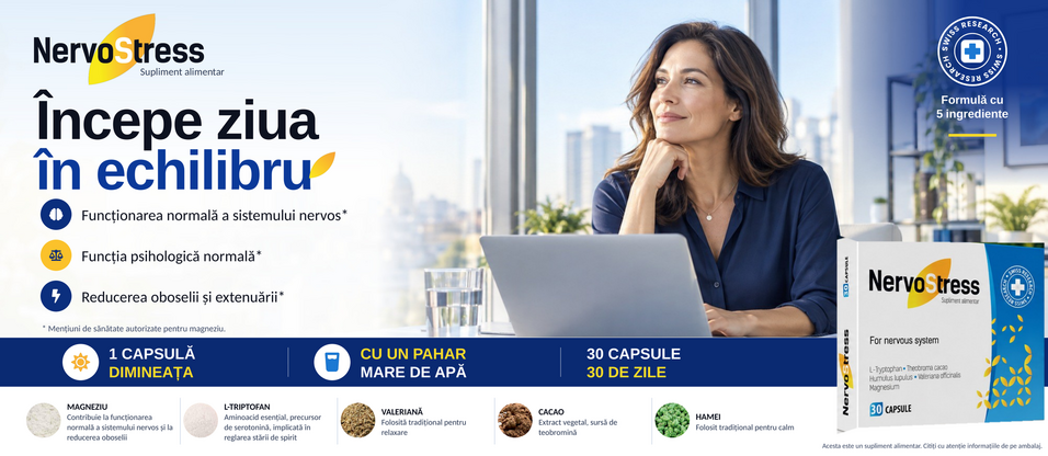 Nervostress, 30 capsule, Mba Pharma